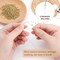 10 PCS Upgrade Big Eye Curved Beading Needles, 5.5 Inch Beading Needles for Bead Spinner, Bead Needles for Jewelry Making, DIY Waist Beads, Necklaces, Bracelets